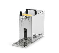 ich-zapfe.de Spillatore Birra PYGMY 25, Dispenser Birra, Macchina per Birra 1-Linea, con Attacco 5/8 - Green Line
