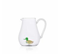 Ichendorf Milano Brocca Anatra, Collezione Animal Farm, 175 cl, Vetro Borosilicato, Fatto a Mano