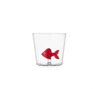 Ichendorf Bicchiere transparente Animal Farm Tumbler Pesce Rosso
