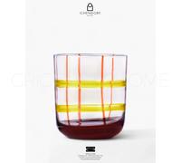 Ichendorf - Bicchiere tumbler Gesti giallo-bordeaux - cod 152 - rivenditore