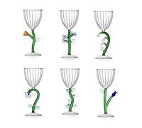 Ichendorf Botanica set 6 Calici Ottici con decoro Fiore
