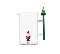 Ichendorf Christmas Tales Brocca Manico Albero di Natale e Babbo Natale 1,5L Vetro Borosilicato
