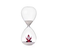ICHENDORF Christmas Tales Clessidra Babbo che Salta 20cm Vetro Borosilicato