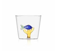 Ichendorf Milano 0.09352054 Tumbler Con Pesce Blu/Alga Ambra Collezione Marine Garden