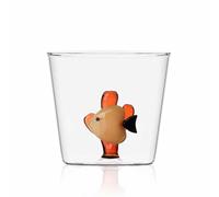 Ichendorf Milano 0.09352058 Tumbler Con Pesce Giallo/Alga Ambra Collezione Marine Garden