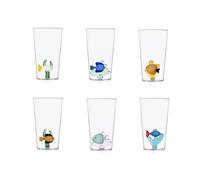 Ichendorf Marine Garden set 6 bicchieri da longdrink, decori assortiti