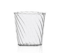 Ichendorf Milano Bicchiere Acqua Ottico | Collezione Venezia | 32 cl | Vetro Borosilicato | Fatto a Mano