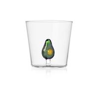 Ichendorf Milano Bicchiere Con Decoro In Vetro Borosilicato Fruits And Flowers