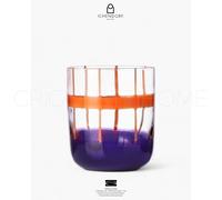 Ichendorf Milano - Bicchiere tumbler Gesti arancio - lilla - cod 166
