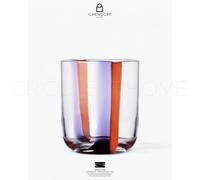 Ichendorf Milano - Bicchiere tumbler Gesti lilla-arancio "U" - cod 156