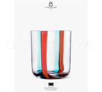 Ichendorf Milano - Bicchiere tumbler Gesti turchese rosso - cod 151