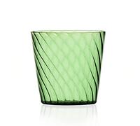 Ichendorf Milano Bicchiere Verde | Collezione Canal Grande | 37 cl | Vetro Borosilicato | Fatto a Mano