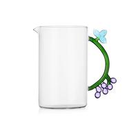 Ichendorf Milano Brocca Uva, Collezione Fruits&Flowers, 150 cl, Vetro Borosilicato, Fatto a Mano