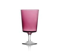 Ichendorf Milano Calice Vino Lilla | Collezione Aurora | 22 cl | Vetro | Soffiato a Bocca e Lavorato a Mano