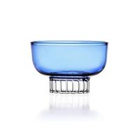 Ichendorf Milano Coppetta Azzurro | Collezione Liberta | 32 cl | Vetro Borosilicato | Fatto a Mano
