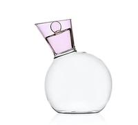 Ichendorf Milano Oliera Trasparente con Barattolino Rosa | Collezione Travasi | 37 cl | Vetro Borosilicato | Fatto a Mano
