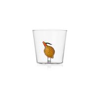 Ichendorf Milano Set di 4 Tumbler Assortiti, Collezione Fruits&Flowers, 35 cl, Vetro Borosilicato, Fatto a Mano