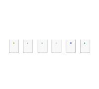 Ichendorf, Vetro, Milano 0.09350674 Set 6 Bicchieri Acqua Assortiti Collezione Soleils, 30 Centilitri