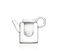 Ichendorf Milano Teiera Alta | Collezione Piuma | 70 cl | Vetro Borosilicato | Fatto a Mano