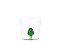 Ichendorf Milano Tumbler Carciofo, Collezione Vegetables, 35 cl, Vetro Borosilicato, Fatto a Mano