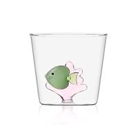 Ichendorf Milano 0.09352059 Tumbler Con Pesce Verde/Alga Rosa Collezione Marine Garden