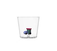 Ichendorf Milano Tumbler, Trenino, Collezione Schiaccianoci, 35 cl, Vetro borosilicato, Fatto a mano