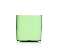 Ichendorf Milano Tumbler Verde | Collezione Cilindro Extra Light Colore | 31 cl | Vetro Borosilicato | Fatto a Mano