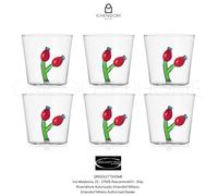 Ichendorf Woodland Tales - Set 6 tumbler bicchieri Bacca Rosa Canina