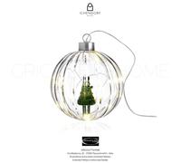 Ichendorf Natale 2025 - Woodland Tales - Lampada Led Palla di Natale Albero