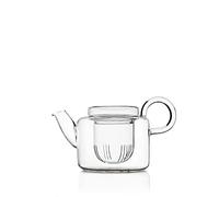 Ichendorf Piuma teiera piccola bassa con filtro, 1,5 L