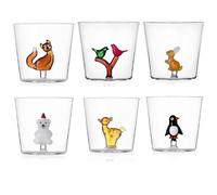 Ichendorf Set 6 bicchieri da acqua decoro Orso di Natale