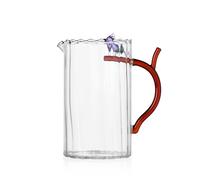 ICHENDORF Talking Trees Brocca con Cacatua Blu 1,5L Vetro Borosilicato