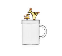 ICHENDORF TENDER TIES MUG CON COPERCHIO FAMIGLIA CERBIATTI