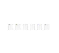 ICHENDORF Trace Tumbler Bicchieri Colorati Set 6 Pezzi 400ml Vetro Borosilicato