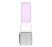 Ichendorf - Vaso Revolve Smoke/Clear/Rosa 35 cm