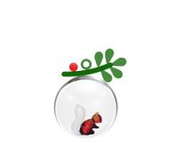 ICHENDORF Woodland Tales Pallina di Natale Bacche e Scoiattolo 9cm Vetro Borosil