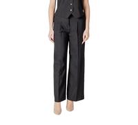ICHI Black Polyester Pant - IT42|M