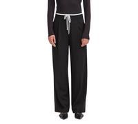 ICHI Black Polyester Pants - IT42|M
