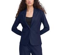 ICHI Blue Cotton Blazer - IT42|M