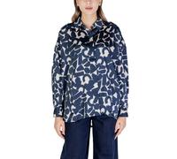 ICHI Blue Polyester Blouse - IT36|XXS