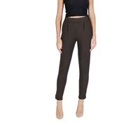 ICHI Brown Polyester Casual Pants - IT38|XS