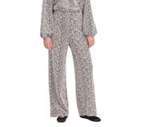 ICHI Brown Polyester Casual Pants - IT40|S