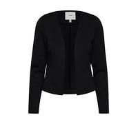 ICHI Ixkate Short Bl Blazer Casual da Lavoro, 194008_Nero, S Donna