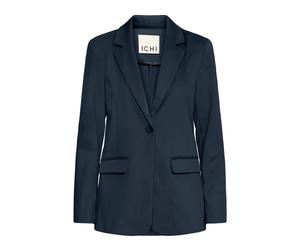 ICHI - Elegante Blazer Lungo Total Eclipse - - Jackets - Donna - Blu - XL