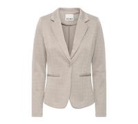 ICHI - Giacca Blazer in Jacquard Herringbone - - Jackets - Donna - Beige - M