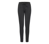 ICHI Gray Polyester Casual Pants - IT38|XS