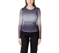 ICHI Gray Polyester Long Sleeve - IT42|M