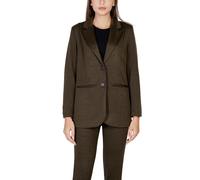 ICHI Green Polyester Blazer - IT42|M
