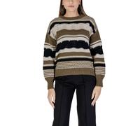 ICHI Green Recycled Polyester Sweater - IT38|XS