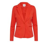 ICHI Ihkate Bl, Blazer Casual da Lavoro Donna, Papavero Rosso (171664), L